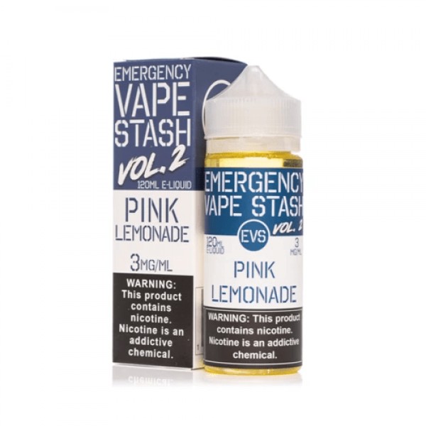 Pink Lemonade 120ml Vape Juice - Emergency Vape Stash Vol. 2