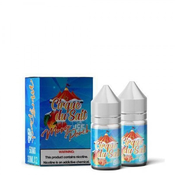 Cirque Du Salt Twin Pack Mango Peach ICE 2x 30ml Nic Salt Vape Juice