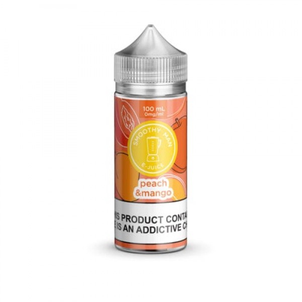 Smoothy Man Peach & Mango 100ml Vape Juice