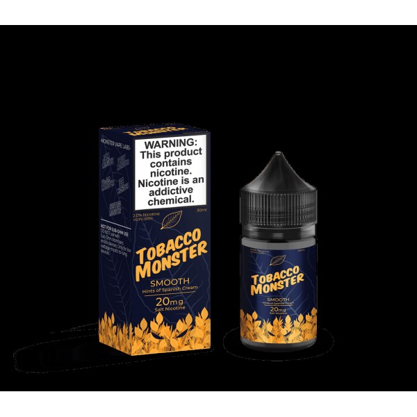 Tobacco Monster Salts Smooth 30ml Nic Salt Vape Juice