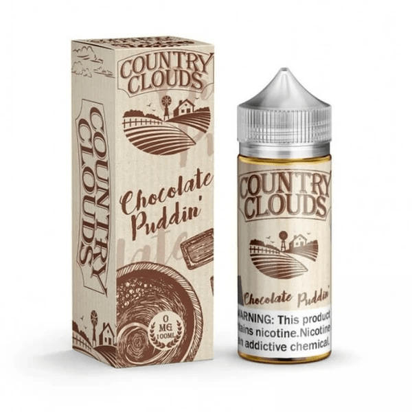 Chocolate Puddin' 100ml Vape Juice - Country Clouds