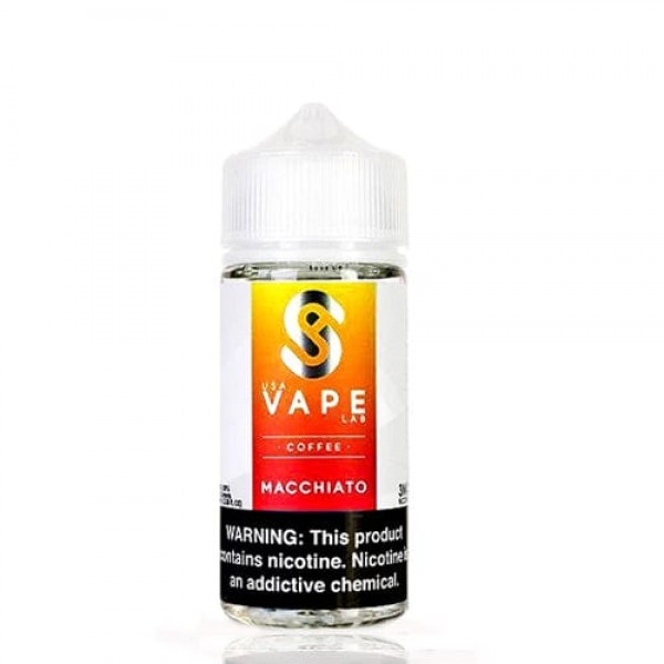 USA Vape Lab Macchiato Coffee 100ml Vape Juice