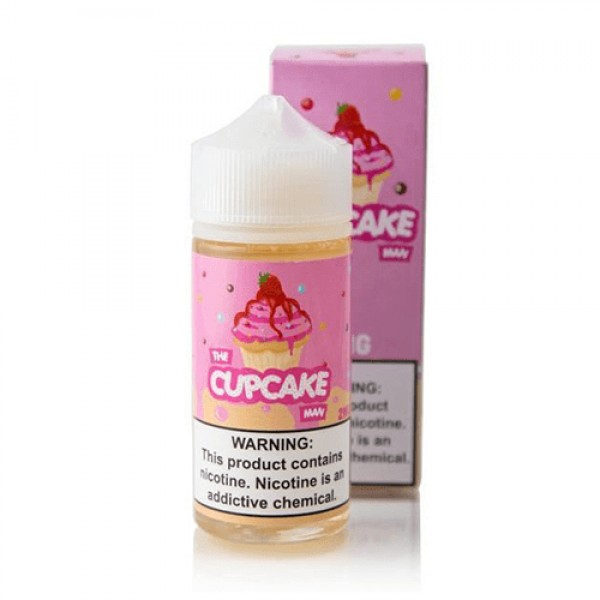 Vaper Treats The Cupcake Man Strawberry 100ml Vape Juice