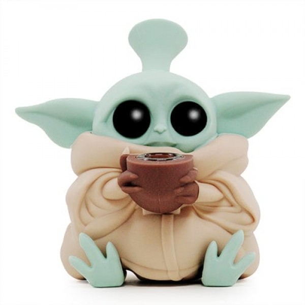 Baby Yoda Silicone Pipe