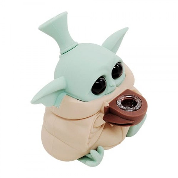 Baby Yoda Silicone Pipe