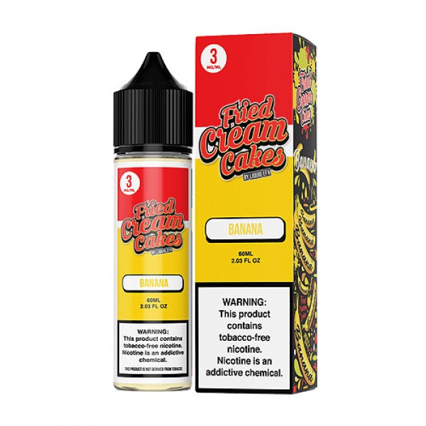 Fried Cream Cakes Banana 60ml Vape Juice