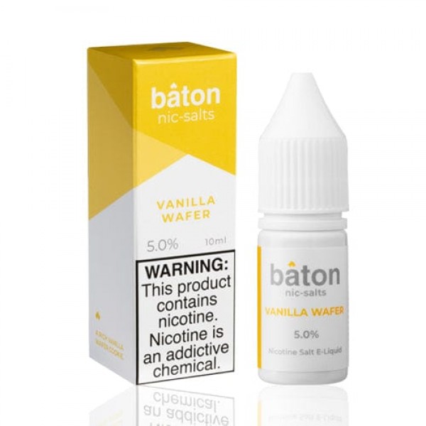 Baton Vanilla Wafer 10ml Nic Salt Vape Juice