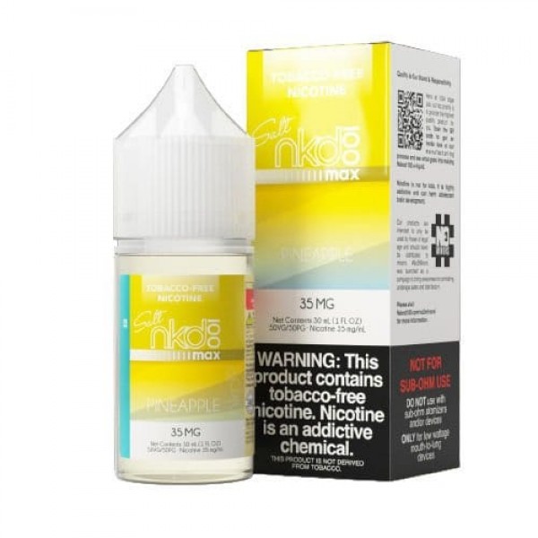 NKD 100 MAX Salts Pineapple Ice 30ml Nic Salt Vape Juice (TF)