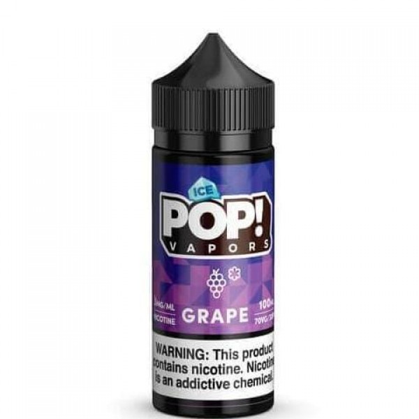 POP! Vapors Grape ICE 100ml Vape Juice