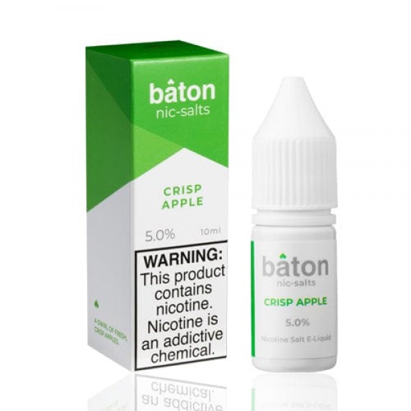 Baton Crisp Apple 10ml Nic Salt Vape Juice