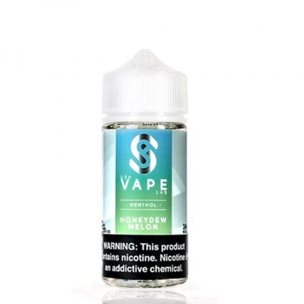 USA Vape Lab Honeydew Melon Menthol 100ml Vape Juice