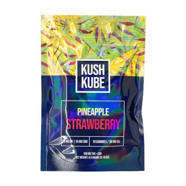 Kush Kubes Delta 9 + CBD Gummies (2x Pack)