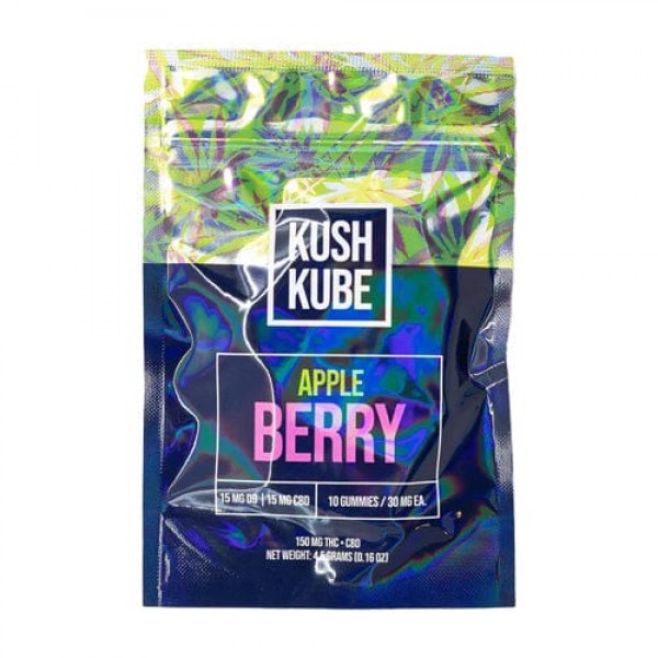 Kush Kubes Delta 9 + CBD Gummies (2x Pack)