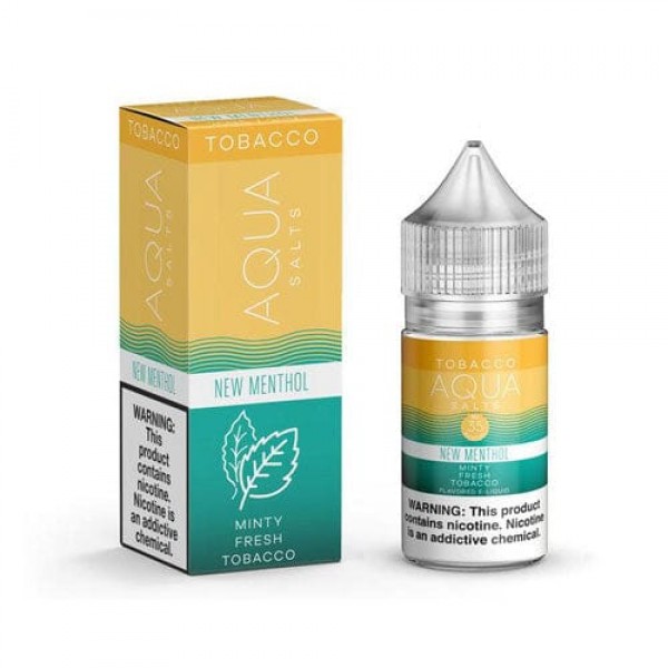 Aqua Salts Tobacco Blast 30ml Nic Salt Vape Juice