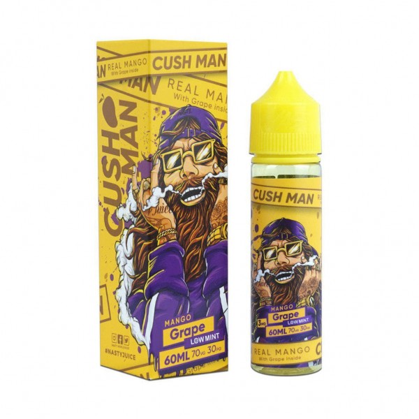 Nasty Vape Juice Cush Man Series Mango Grape 60ml