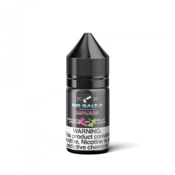 Mr. Salt-E Grappleberry 30ml Nic Salt Vape Juice