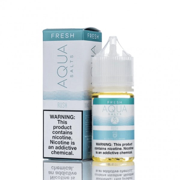 Aqua Synthetic Nicotine Rush 30ml Nic Salt Vape Juice