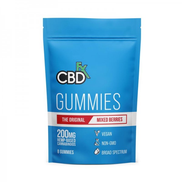 CBDfx Mixed Berry CBD Gummies