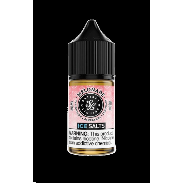 Satisfy E-Liquids Melonade On Ice 30ml Nic Salt Vape Juice