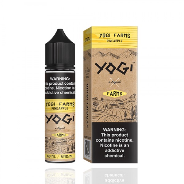 Yogi Farms Pineapple 60ml Vape Juice