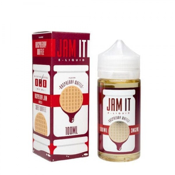 Jam It Raspberry Waffle 100ml Vape Juice