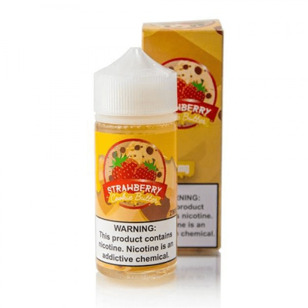 Vaper Treats Strawberry Cookie Butter 100ml Vape Juice