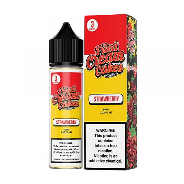 Fried Cream Cakes Strawberry 60ml Vape Juice