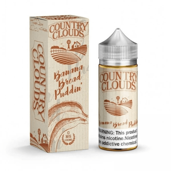 Banana Bread Puddin' Pie 100ml Vape Juice - Country Clouds