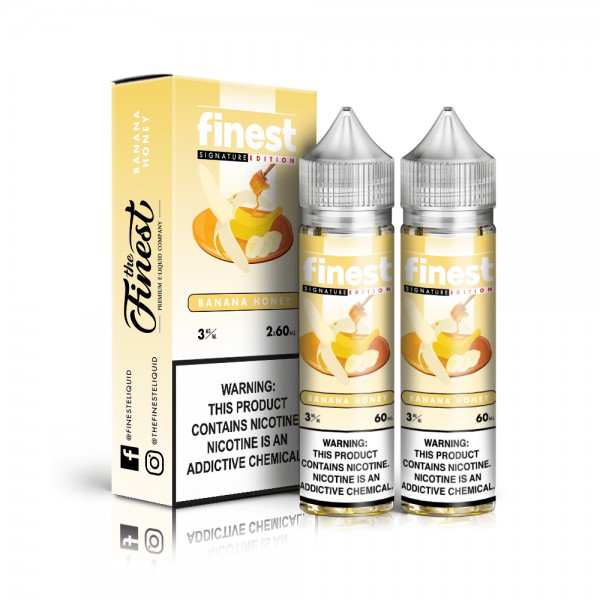 The Finest Banana Honey 2x 60ml Vape Juice