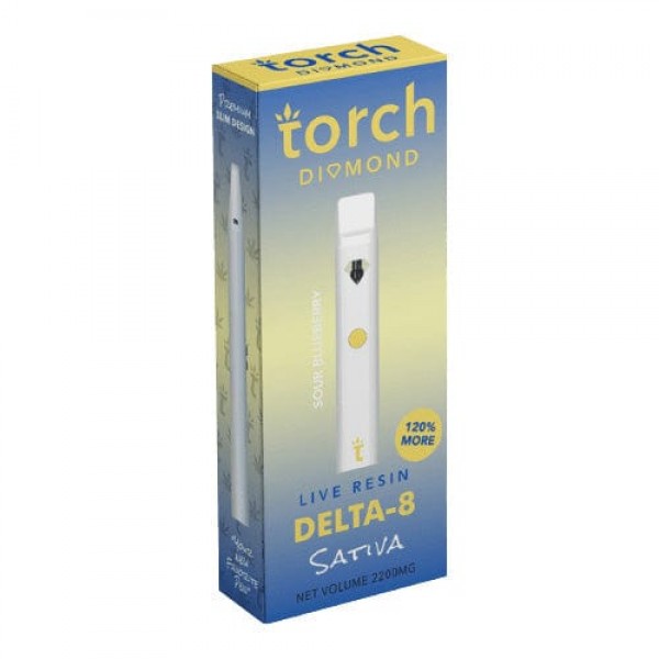 Torch Live Resin 2g Delta 8 Disposable Vape