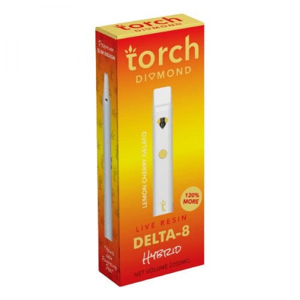 Torch Live Resin 2g Delta 8 Disposable Vape