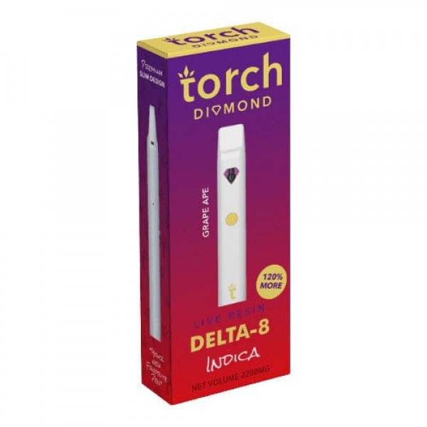 Torch Live Resin 2g Delta 8 Disposable Vape