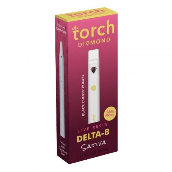 Torch Live Resin 2g Delta 8 Disposable Vape