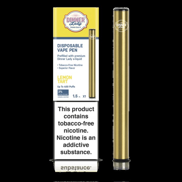 Dinner Lady Tobacco-Free Nicotine Disposable Vape