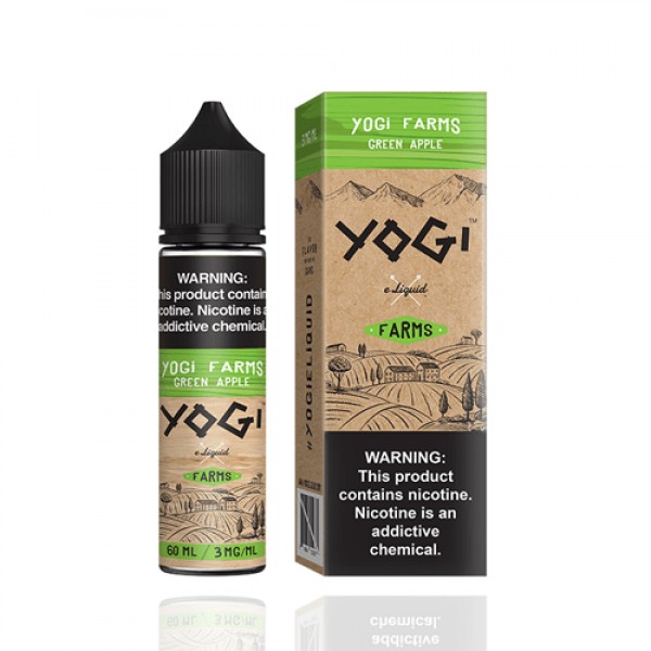 Yogi Farms Green Apple 60ml Vape Juice