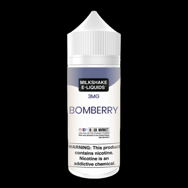 Milkshake Liquids Bomberry Shake 100ml Vape Juice