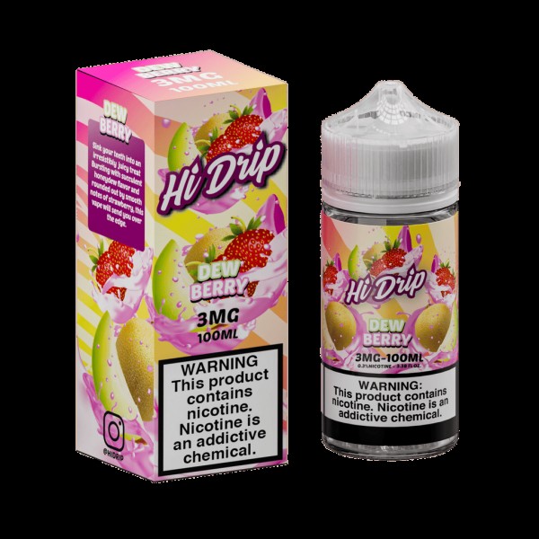 Hi-Drip Dew Berry 100ml Vape Juice (0mg)