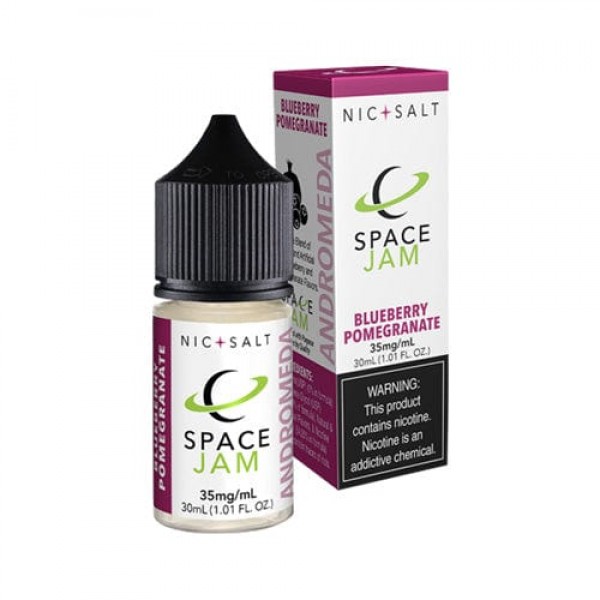 Space Jam Nic Salt Blueberry Pomegranate (Andromeda) 30ml Nic Salt Vape Juice