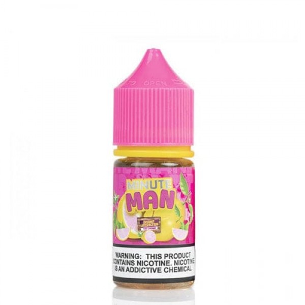 Minute Man Salts Pink Lemonade 30ml Nic Salt Vape Juice