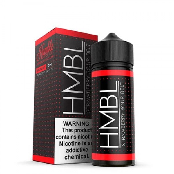 HMBL Strawberry Sour Belt 120ml Vape Juice