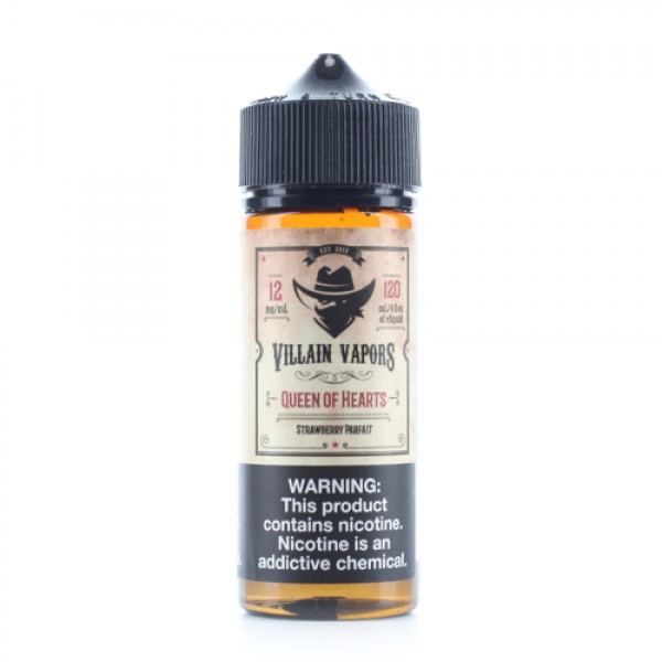 Villain Vapors Queen of Hearts 120ml Vape Juice