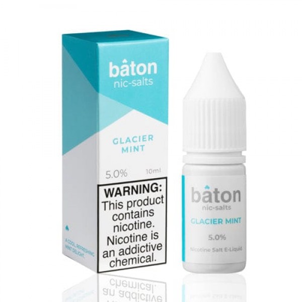 Baton Glacier Mint 10ml Nic Salt Vape Juice