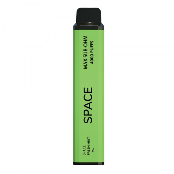 Space Max Sub-Ohm Disposable Vape - Fresh Mint