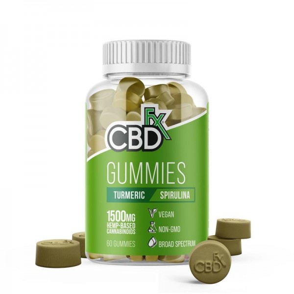 CBDfx Tumeric CBD Gummies