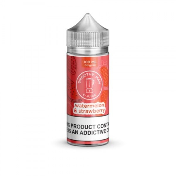 Smoothy Man Watermelon & Strawberry 100ml Vape Juice