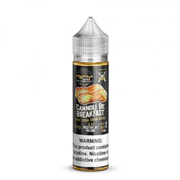 Cassadaga Liquids Cannoli Be Breakfast 60ml Vape Juice