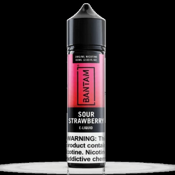 Sour Strawberry 60ml Vape Juice - Bantam