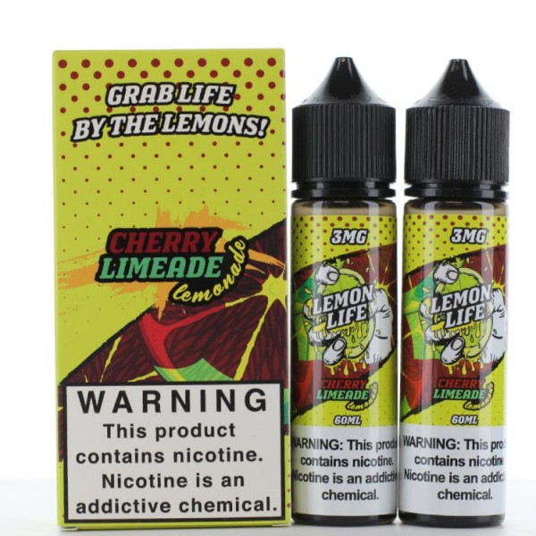 Lemon Life Twin Pack Cherry Limeade 2x 60ml Vape Juice