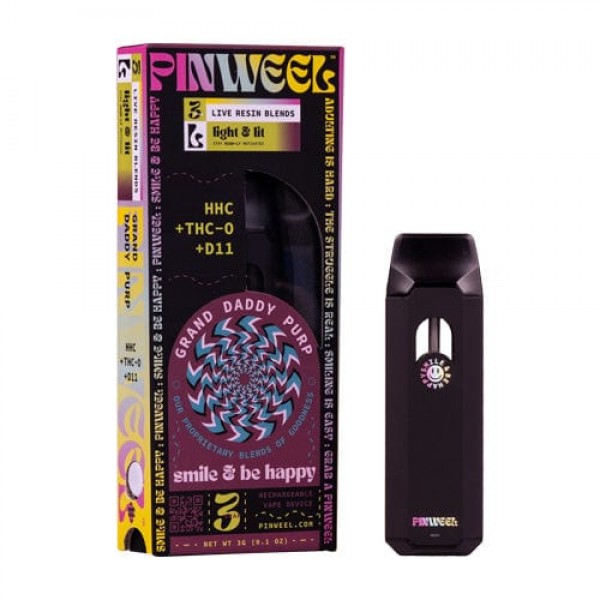 Pinweel 3g HHC+THC-O+D11 Disposable Vape