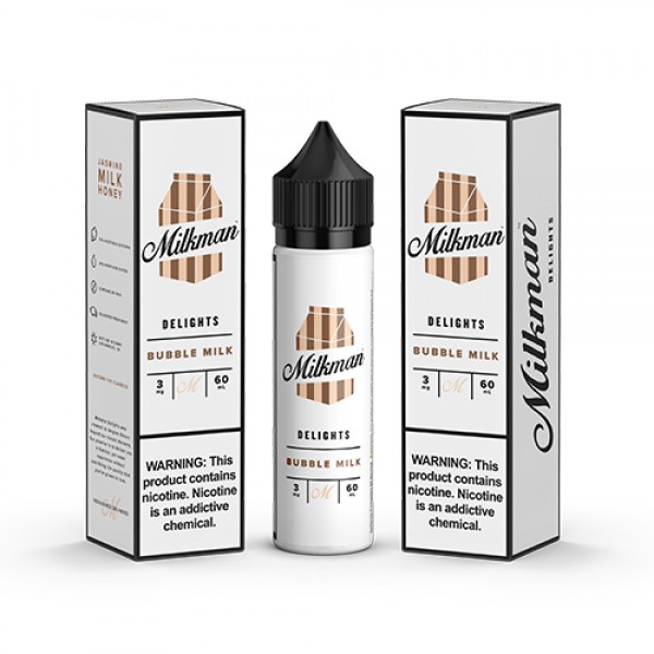 The Milkman Delights Bubble Milk 60ml Vape Juice